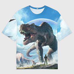 Футболка оверсайз мужская Ark Survival Evolved, цвет: 3D-принт