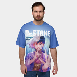 Футболка оверсайз мужская Asagiri Gen, цвет: 3D-принт — фото 2