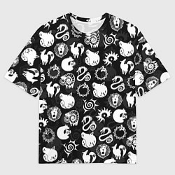 Мужская футболка оверсайз SEVEN DEADLY SINS СИМВОЛЫ