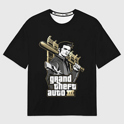 Мужская футболка оверсайз Клод GTA 3
