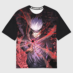 Мужская футболка оверсайз Магическая битва