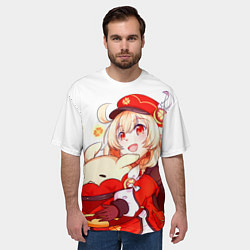 Футболка оверсайз мужская Геншин Импакт Кли, цвет: 3D-принт — фото 2