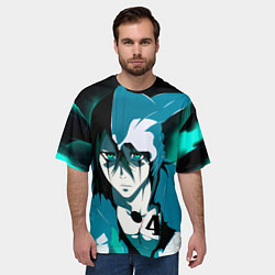 Футболка оверсайз мужская Улькиорра Сифер Ulquiorra, цвет: 3D-принт — фото 2