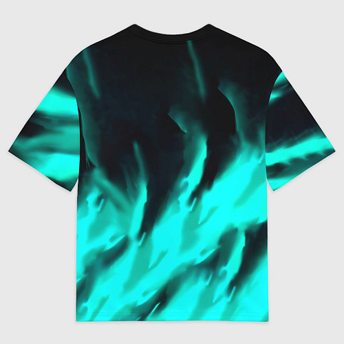 Мужская футболка оверсайз Улькиорра Сифер Ulquiorra / 3D-принт – фото 2