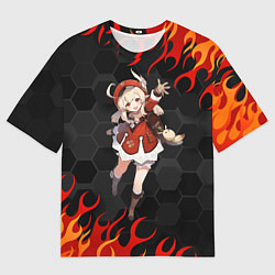 Футболка оверсайз мужская Genshin Impact - Klee, цвет: 3D-принт