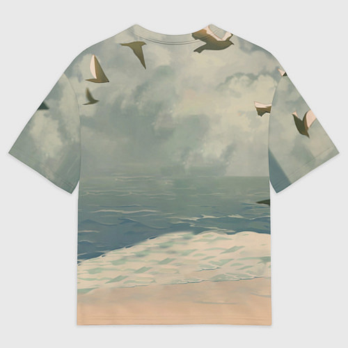 Мужская футболка оверсайз Hug Jujutsu kai / 3D-принт – фото 2