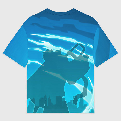 Мужская футболка оверсайз Bleach-Ichigo / 3D-принт – фото 2