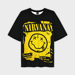 Мужская футболка оверсайз Nirvana 1987