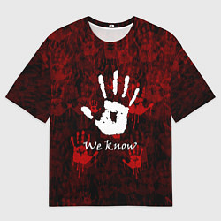 Мужская футболка оверсайз THE ELDER SCROLLS SKYRIM TES