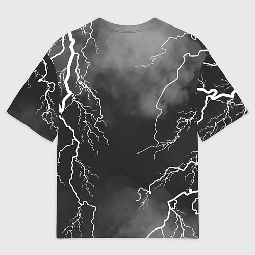 Мужская футболка оверсайз СЕКТОР ГАЗА ЖИЗНИ ПО КАЙФУ / 3D-принт – фото 2