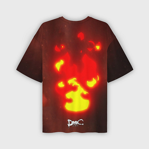 Мужская футболка оверсайз Молодой Данте / 3D-принт – фото 2