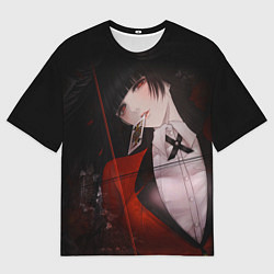 Мужская футболка оверсайз БЕЗУМНЫЙ АЗАРТ ЮМЭКО