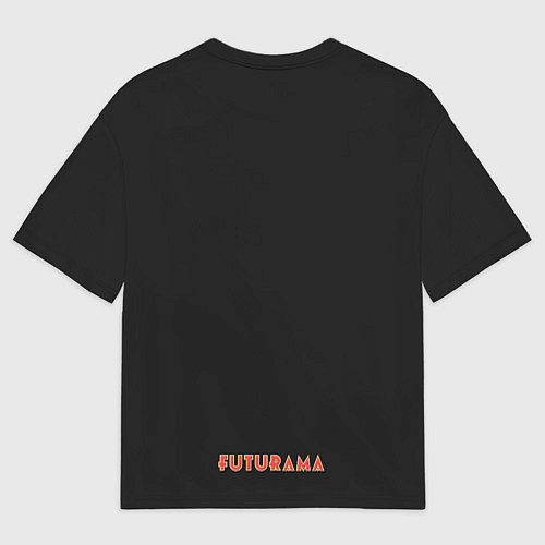 Мужская футболка оверсайз Agents Futurama / 3D-принт – фото 2
