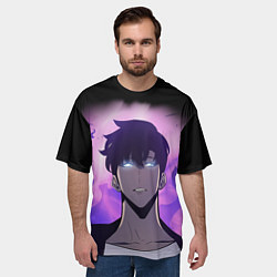 Футболка оверсайз мужская Solo Leveling, цвет: 3D-принт — фото 2