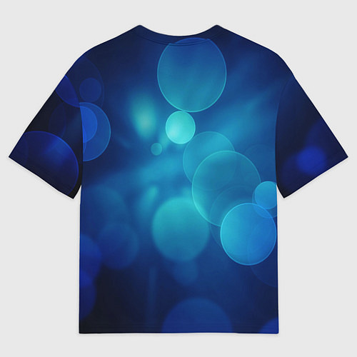 Мужская футболка оверсайз Сборная Италии / 3D-принт – фото 2