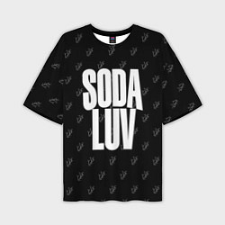 Мужская футболка оверсайз Репер - SODA LUV