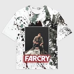 Футболка оверсайз мужская FARCRY WOLF, цвет: 3D-принт