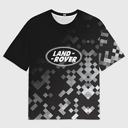 Мужская футболка оверсайз LAND ROVER ГОРОДСКОЙ КАМУФЛЯЖ