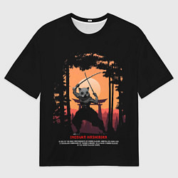 Мужская футболка оверсайз Иноске Хашибира Kimetsu no Yaiba