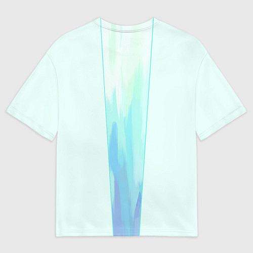 Мужская футболка оверсайз Hao and Yoh / 3D-принт – фото 2