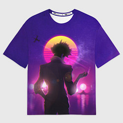 Мужская футболка оверсайз Cowboy Bebop Spike Spiegel