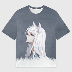 Мужская футболка оверсайз Демон-лис Томоэ