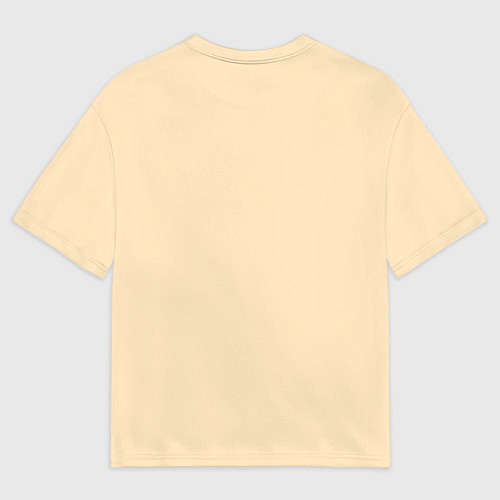 Мужская футболка оверсайз Kitsune Tomoe / 3D-принт – фото 2