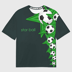 Футболка оверсайз мужская Star ball, цвет: 3D-принт