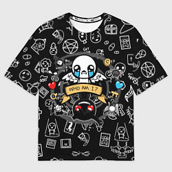 Мужская футболка оверсайз THE BINDING OF ISAAC ЖЕРТВА