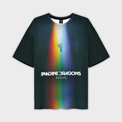 Мужская футболка оверсайз Imagine Dragons: Evolve