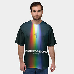 Футболка оверсайз мужская Imagine Dragons: Evolve, цвет: 3D-принт — фото 2