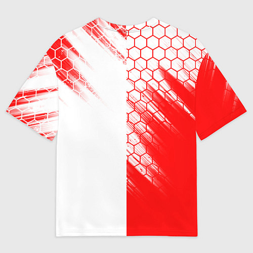 Мужская футболка оверсайз FC AJAX AMSTERDAM ФК АЯКС / 3D-принт – фото 2