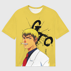 Мужская футболка оверсайз Крутой учитель Онидзука