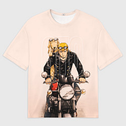 Футболка оверсайз мужская Онидзука GTO, цвет: 3D-принт