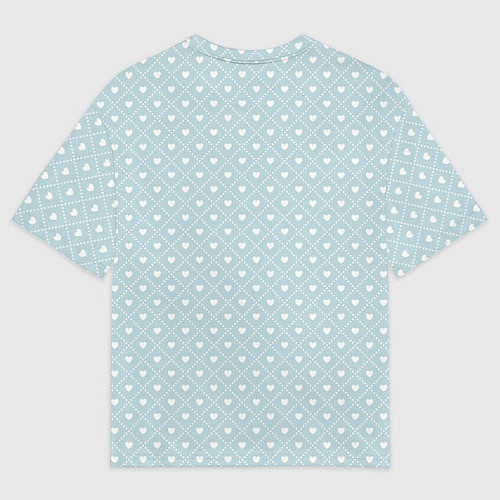 Мужская футболка оверсайз Утка и утята / 3D-принт – фото 2