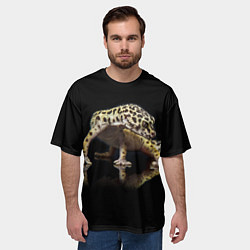Футболка оверсайз мужская ЭУБЛЕФАР EUBLEPHARIS, цвет: 3D-принт — фото 2