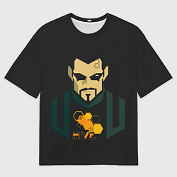 Мужская футболка оверсайз Адам