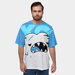 Футболка оверсайз мужская SK8 the Infinity Скейт Ланги, цвет: 3D-принт — фото 2