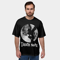 Футболка оверсайз мужская Мрачный Рюк Death Note, цвет: 3D-принт — фото 2
