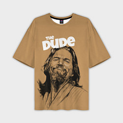 Мужская футболка оверсайз The Big Lebowski Dude