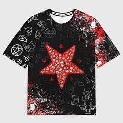 Мужская футболка оверсайз The Binding of Isaac ИСААК