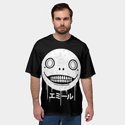 Футболка оверсайз мужская Emil Nier: Automata, цвет: 3D-принт — фото 2