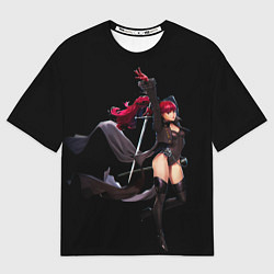 Мужская футболка оверсайз Касуми