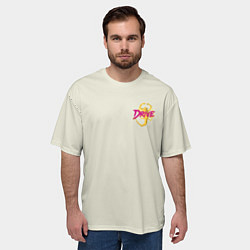 Футболка оверсайз мужская Drive - Скорпион Спина, цвет: 3D-принт — фото 2