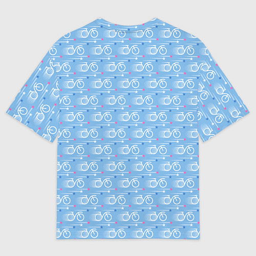 Мужская футболка оверсайз ВелоСпорт / 3D-принт – фото 2