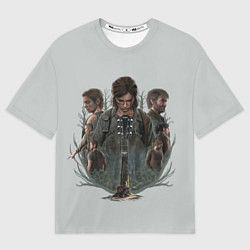 Мужская футболка оверсайз Hard story