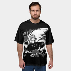 Футболка оверсайз мужская Андрей Пиро, цвет: 3D-принт — фото 2