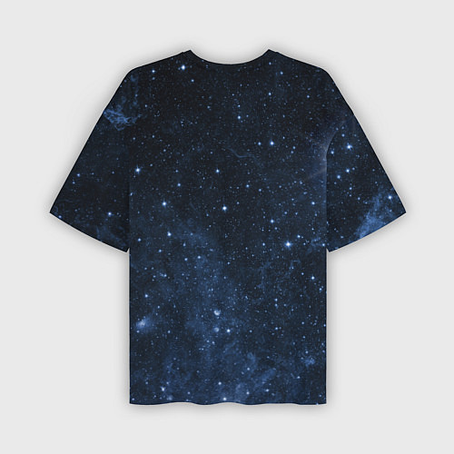 Мужская футболка оверсайз Душа идущая в космос Soul space Z / 3D-принт – фото 2
