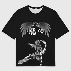 Мужская футболка оверсайз FLY ХИНАТА