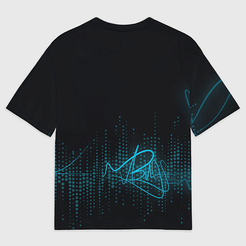 Мужская футболка оверсайз Bugs Bunny / 3D-принт – фото 2